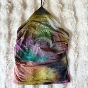 halter top crop top